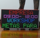 Monte a Agenda de sua reunião ou evento direto no painel